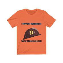 Load image into Gallery viewer, &quot;I Support Demochicks&quot; Letter Hat Tee